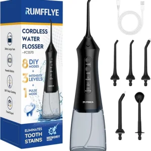 Water Dental Flosser Teeth Pick 300ML Portable Cordless Oral Irrigator