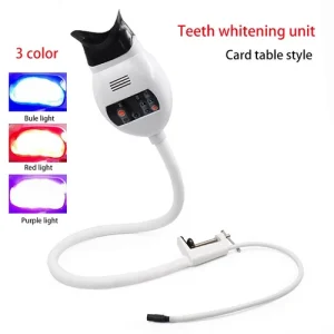 Dental Cold Light LED Teeth Whitening Machine 3 Colors Desk Tooth Bleaching Lamp