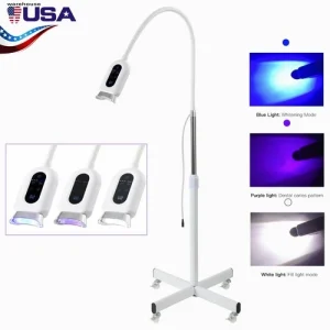 Dental Portable Cold Light LED Teeth Whitening Machine Desk Tooth Bleaching Lamp