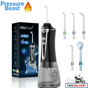 HIGH PRESSURE Cordless Water Flosser Dental Electric Oral Irrigator TeethCleaner