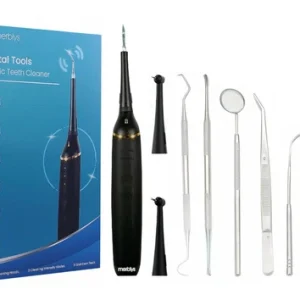 Electric Sonic Dental Scaler Tooth Cleaner Teeth Calculus Plaque Stain Remover