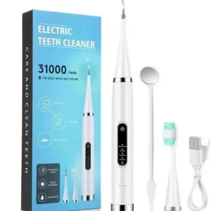 Powerful Ultrasonic Plaque Remover for Teeth with 5 Modes - Dental Tooth Cleaner