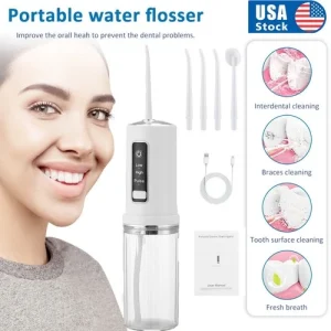 NEW Water Flosser Water Pick Cordless Oral Irrigator Dental Teeth Cleaner US